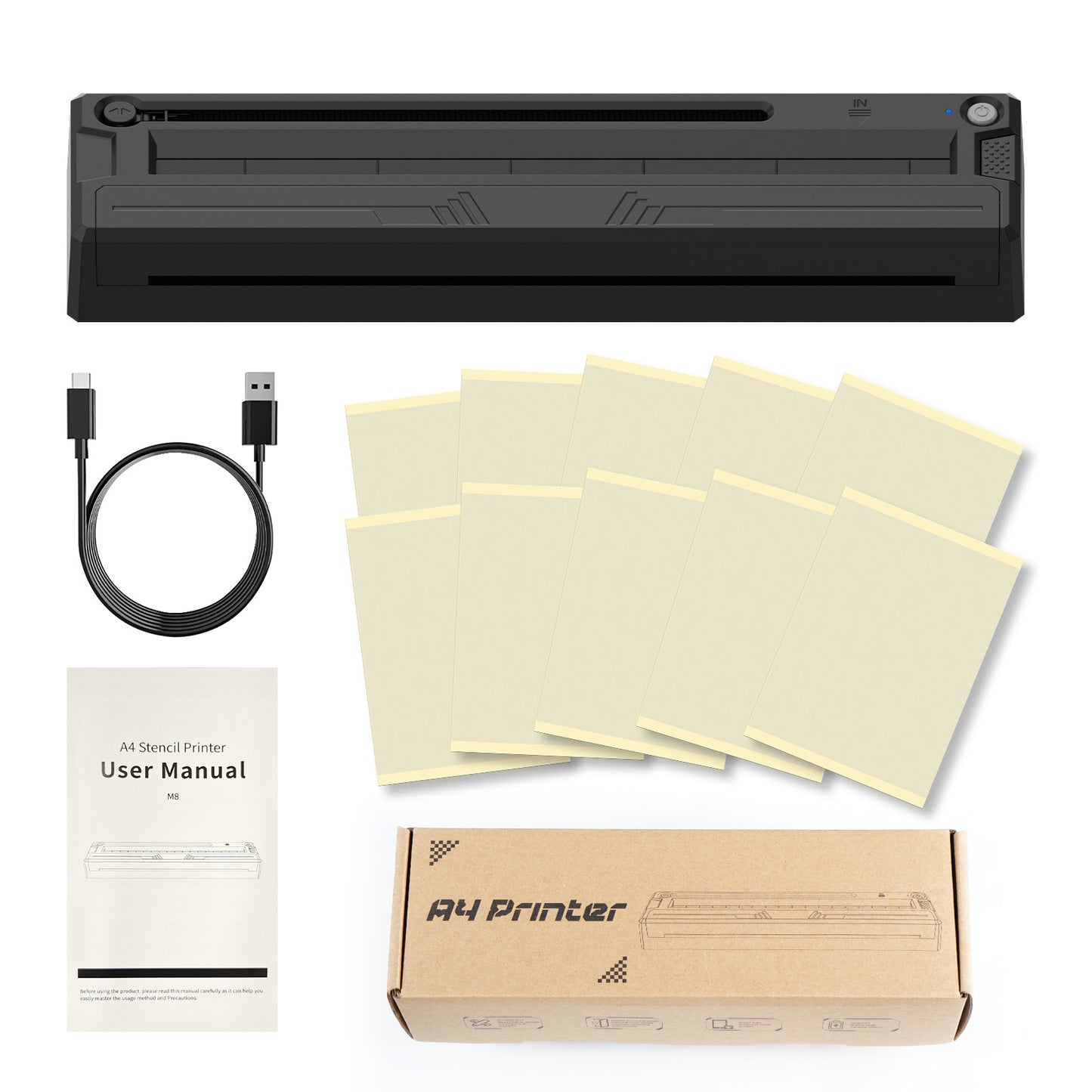 Wireless Tattoo Picture Printer 1500mAh