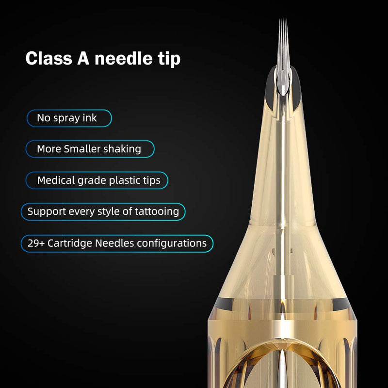 Ambition Premium  Revolution #12 Standard 7M1 Disposable Tattoo Needles Cartridges