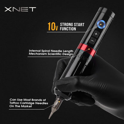 Máquina de tatuaje inalámbrica completa XNET Sage 