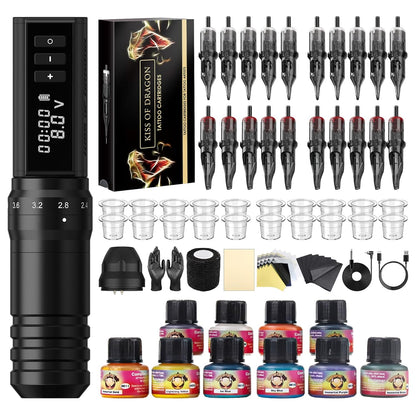 Kiss of Dragon Tattoo Machine 2400mAh