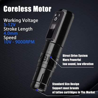 Tattoo Kit - Ambition Wireless Tattoo Machine Kit