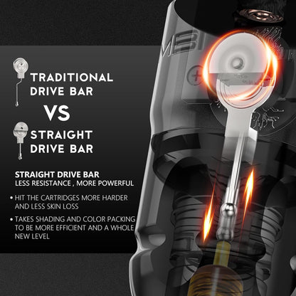 Ambition Lutin Wireless Tattoo Machine Gun