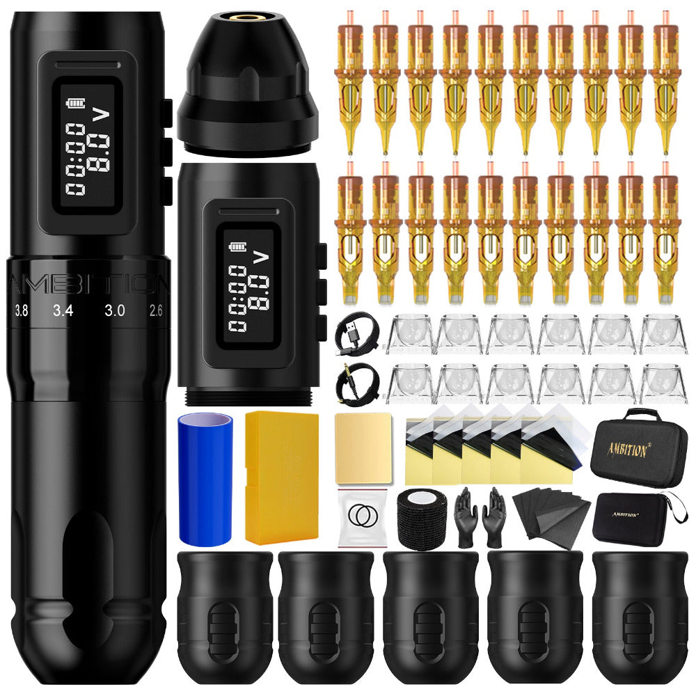 Ambition-MarsU-Tattoo-Kit-Black-Dual-Battery