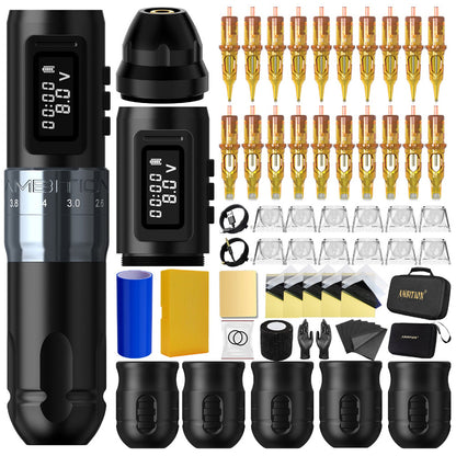 Ambition-MarsU-Tattoo-Kit-Silver