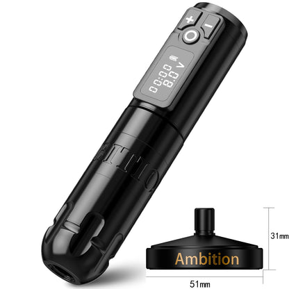 Máquina de tatuaje inalámbrica rotativa Ambition Soldier