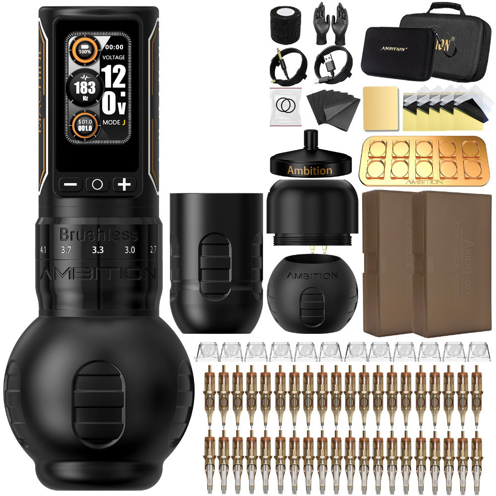 ambition-ninja-max-280-tattoo-machine-kit-black