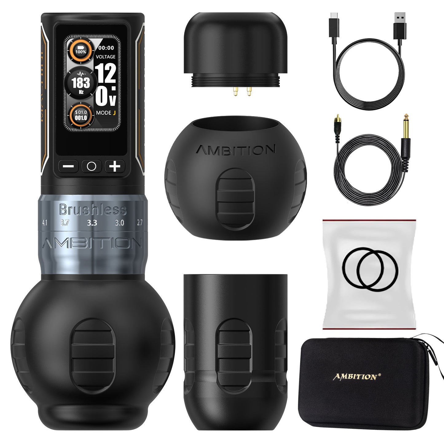 ambition-ninja-max280-tattoo-machine-silver