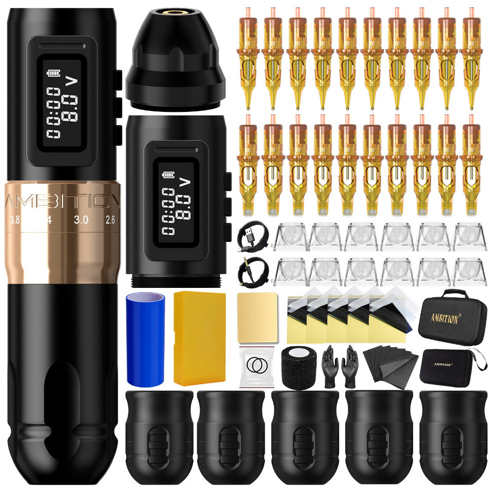 XNET Tattoo Kit | Complete Wireless Tattoo Machine Kit for