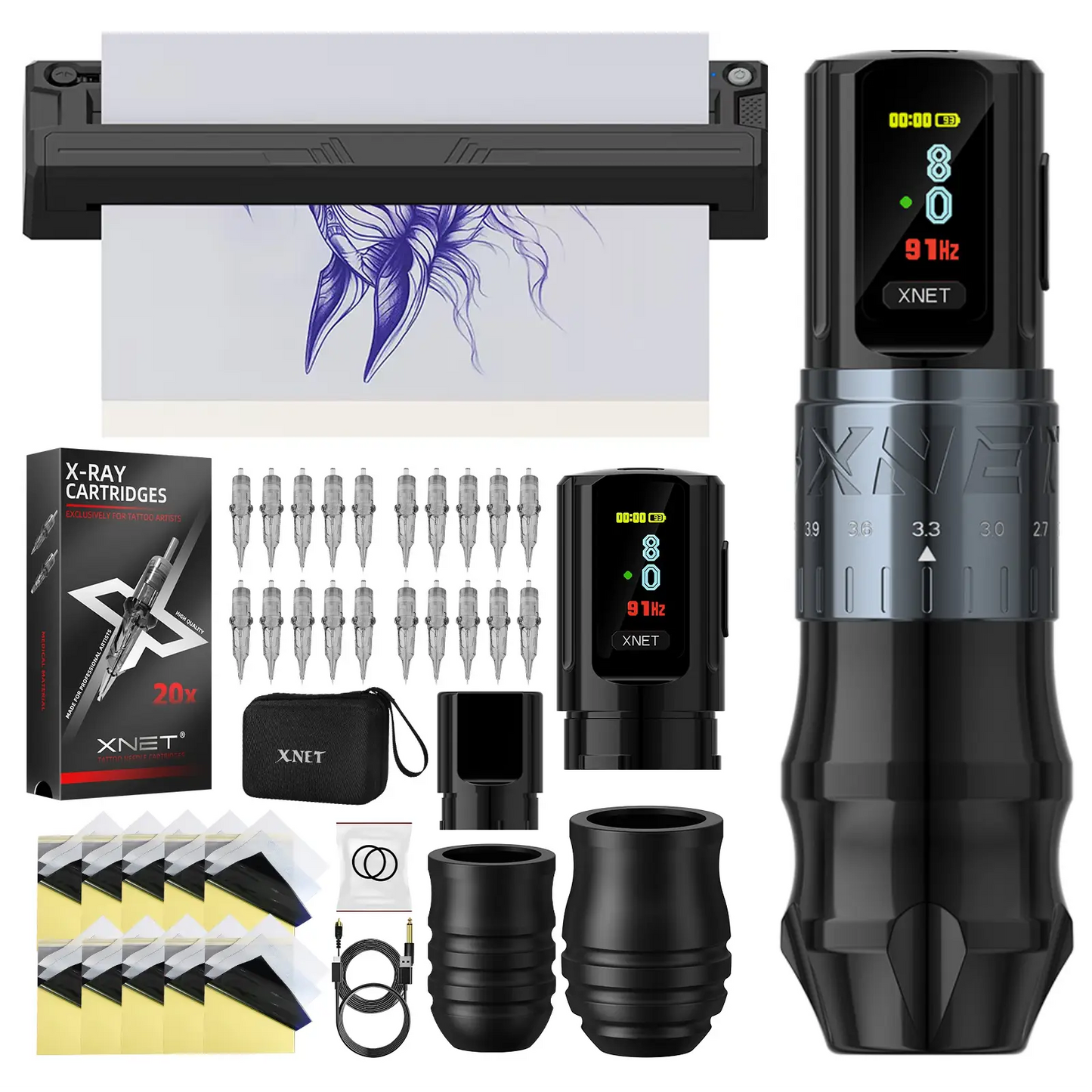 Kit de Tatuaje Xnet Bestia – 2400mAh