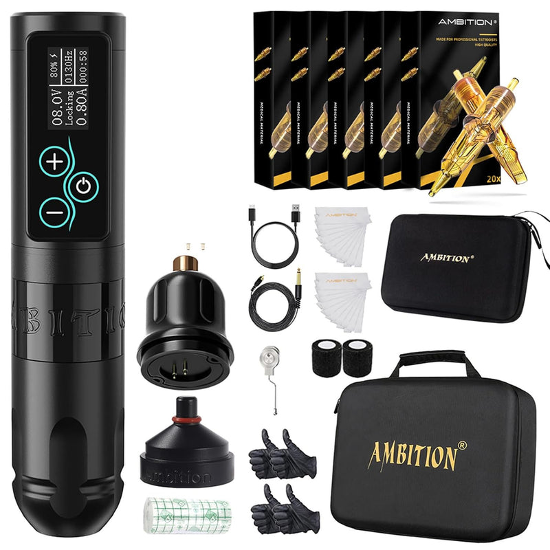 Tattoo Kit-Ambition Vibe Tattoo Machine Kit 1