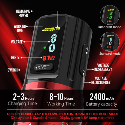 Xnet Bestia Tattoo Machine 2400mAh