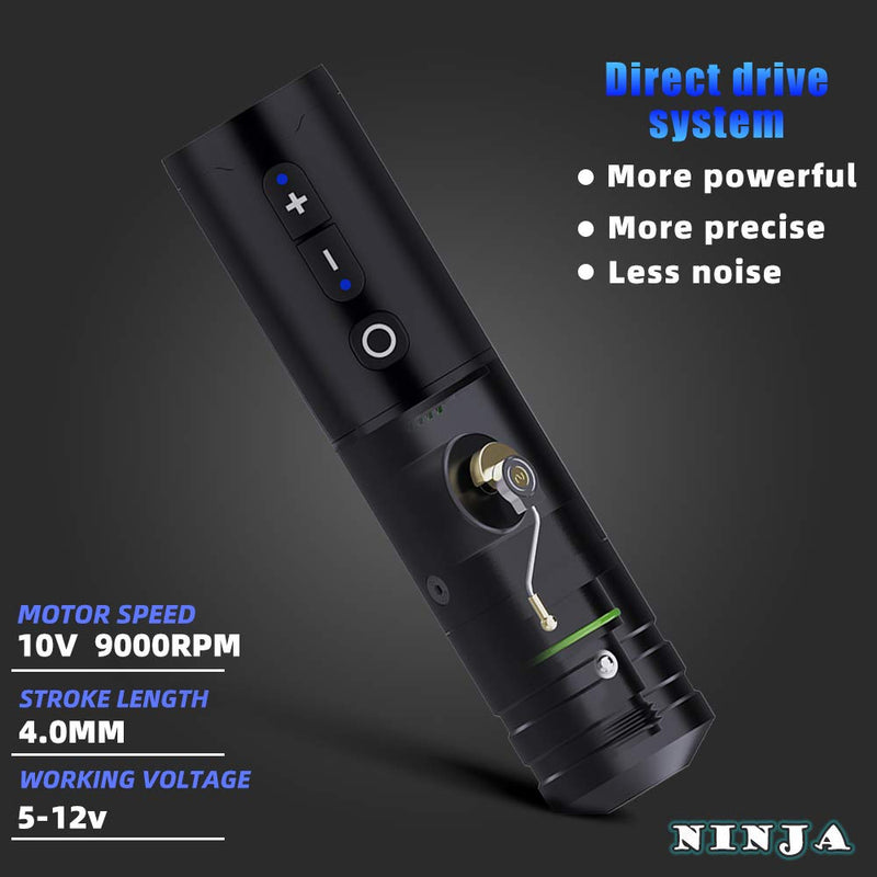 Ambition Ninja Wireless Tattoo Machine 2400mAh