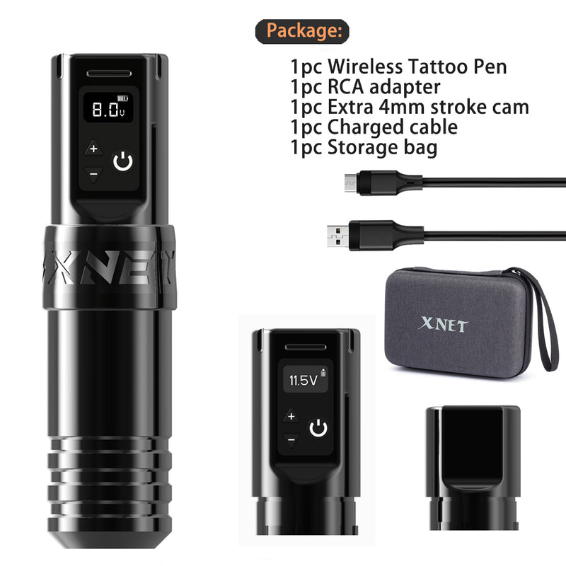 XNET Torch Professional Wireless Tattoo Machine Rotary Pen DC
