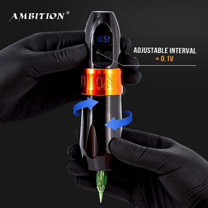 Máquina de tatuaje inalámbrica Ambition Troll 1950mAh