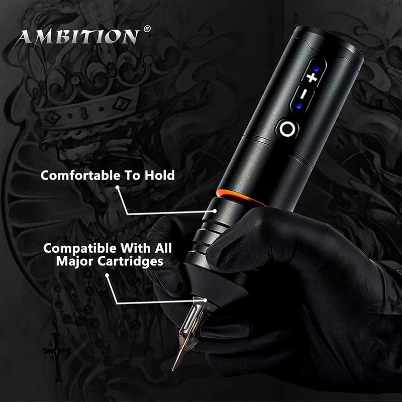 Ambition Ninja Pro Wireless Tattoo Machine 2400mAh