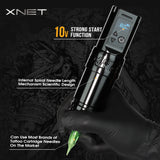 XNET Torch Professional Wireless Tattoo Gun 2400mAh