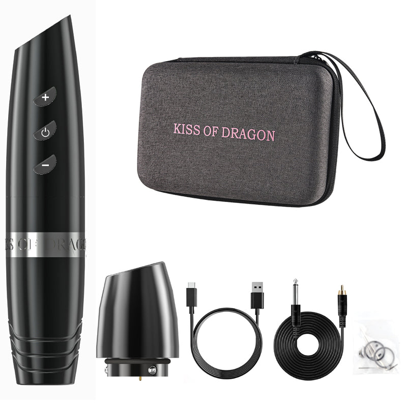 Kiss of Dragon Wireless Tattoo Machine Pen 1800mAh