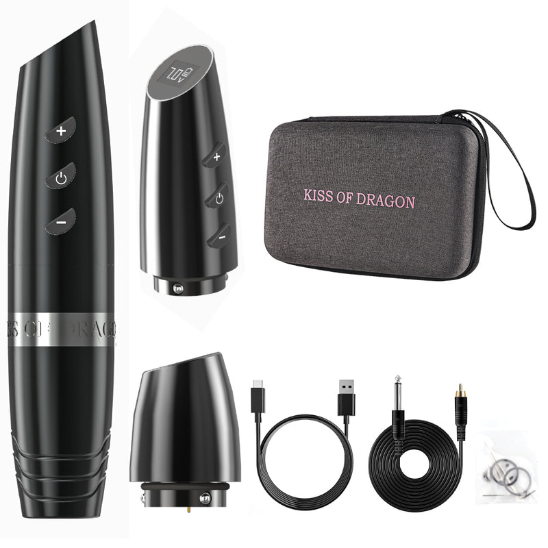 Kiss of Dragon Wireless Tattoo Machine Pen 1800mAh