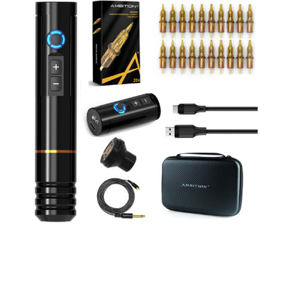 Máquina de tatuaje inalámbrica completa Ambition Sage