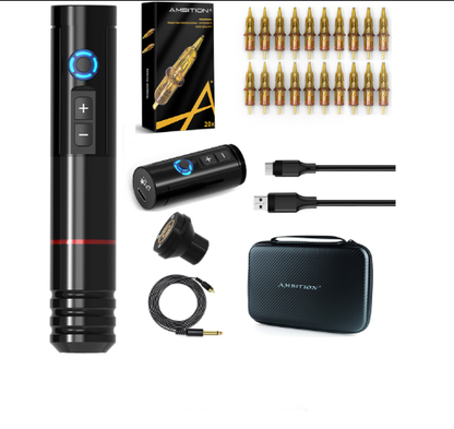 Máquina de tatuaje inalámbrica completa Ambition Sage