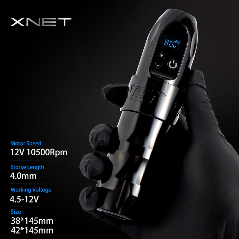 XNET Titan Wireless Tattoo Gun 2400mAh